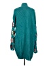 Assorted Brands 100% Acrylic Teal Cardigan Size S - photo 2