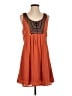 Alya Orange Casual Dress Size S - photo 1