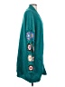 Assorted Brands 100% Acrylic Teal Cardigan Size S - photo 4