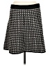 Max Studio Houndstooth Black Casual Skirt Size M - photo 2