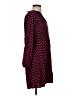 Escapada 100% Rayon Chevron-herringbone Burgundy Casual Dress Size S - photo 4