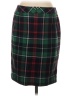 Talbots Plaid Green Formal Skirt Size 2 - photo 2
