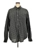 Arrow Houndstooth Black Long Sleeve Button-Down Shirt Size 2X - photo 1