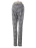 Unbranded Checkered-gingham Black Casual Pants Size M - photo 2