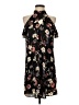 Maurices 100% Polyester Floral Black Cocktail Dress Size S - photo 1