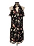 Maurices 100% Polyester Floral Black Cocktail Dress Size S - photo 2