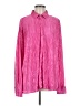 Blue B Pink Long Sleeve Blouse Size M - photo 1