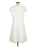DKNY Solid Ivory Casual Dress Size M - photo 2