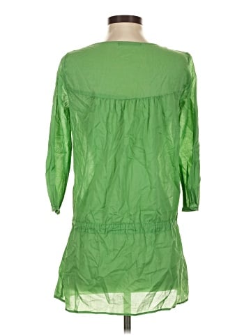 Velvet 3/4 Sleeve Blouse (view 2)