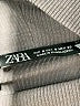 Zara Solid Gray Cocktail Dress Size S - photo 7