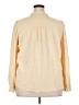 BTFBM 100% Cotton Ivory Long Sleeve Blouse Size XXL - photo 2