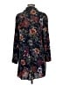 Julia 100% Polyester Floral Black 3/4 Sleeve Blouse Size M - photo 2