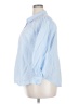 Old Navy 100% Cotton Blue 3/4 Sleeve Button-Down Shirt Size 2X - photo 5