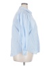 Old Navy 100% Cotton Blue 3/4 Sleeve Button-Down Shirt Size 2X - photo 4
