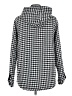 Assorted Brands 100% Polyester Houndstooth Gray Jacket Size M - photo 2