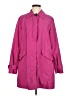 Lands' End 100% Polyester Solid Pink Raincoat Size M - photo 1
