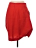 Banana Republic 100% Polyester Solid Red Formal Skirt Size 4 - photo 2