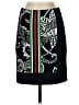 Eva Varro Graphic Black Casual Skirt Size XS - photo 1