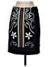 Eva Varro Graphic Black Casual Skirt Size XS - photo 2