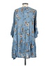 Mittoshop 100% Rayon Blue Casual Dress Size S - photo 2