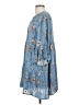 Mittoshop 100% Rayon Blue Casual Dress Size S - photo 5