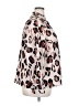 ELOQUII 100% Polyester Animal Print Ivory Long Sleeve Blouse Size 18 - photo 4