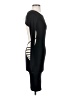 K Too Solid Black Cocktail Dress Size S - photo 4