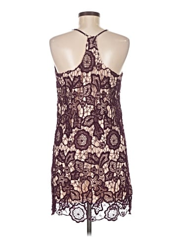 Lavender Brown Cocktail Dress (view 2)