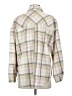 Hyfve 100% Polyester Plaid Ivory Long Sleeve Blouse Size S - photo 2