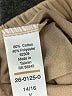Roaman's Solid Tan Athletic Shorts Size 14 (M) - photo 4