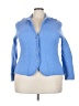 Talbots 100% Merino Wool Blue Wool Blazer Size 3X - photo 1