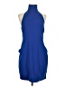 AQ/AQ Solid Blue Cocktail Dress Size 2 - photo 1