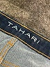 Tahari Solid Blue Jeans Size 20 - photo 4