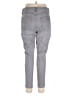 Flawless Solid Gray Casual Pants Size 14 (petite) - photo 2