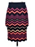 AVA Chevron-herringbone Pink Casual Skirt Size S - photo 2
