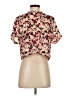 Rag & Bone Floral Pink Short Sleeve Blouse Size XS - photo 2