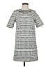 Zara Basic 100% Acetate Houndstooth Gray Casual Dress Size XS - photo 1