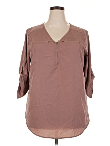 Mileage 3/4 Sleeve Blouse (view 1)