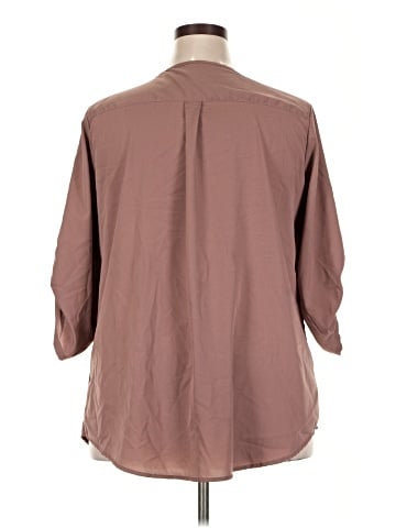 Mileage 3/4 Sleeve Blouse (view 2)