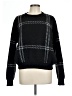 Unbranded 100% Polyester Checkered-gingham Black Pullover Sweater Size L - photo 1