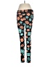 Lularoe Print Teal Leggings One size - photo 1