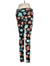 Lularoe Print Teal Leggings One size - photo 2