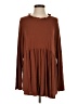 Hailey & Co. Brown Long Sleeve Blouse Size 2 - photo 1