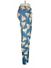 Lularoe Print Blue Leggings One size - photo 4