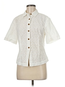 Rebecca Taylor Short Sleeve Button Down Shirt