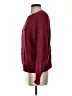 a.n.a. A New Approach Tweed Burgundy Pullover Sweater Size S - photo 5