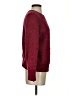 a.n.a. A New Approach Tweed Burgundy Pullover Sweater Size S - photo 4
