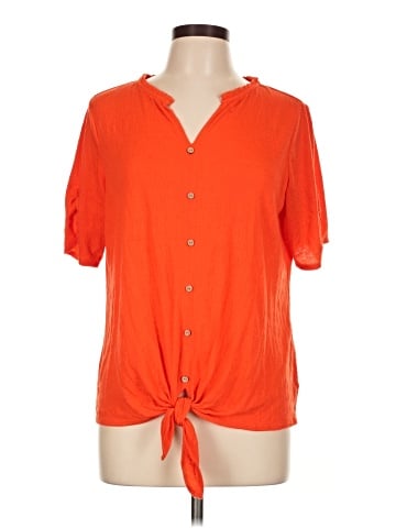 AB Studio Short Sleeve Blouse (view 1)