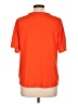 AB Studio Orange Short Sleeve Blouse Size L - photo 2