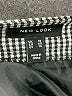 New Look Houndstooth Black Casual Skirt Size 14 - photo 4